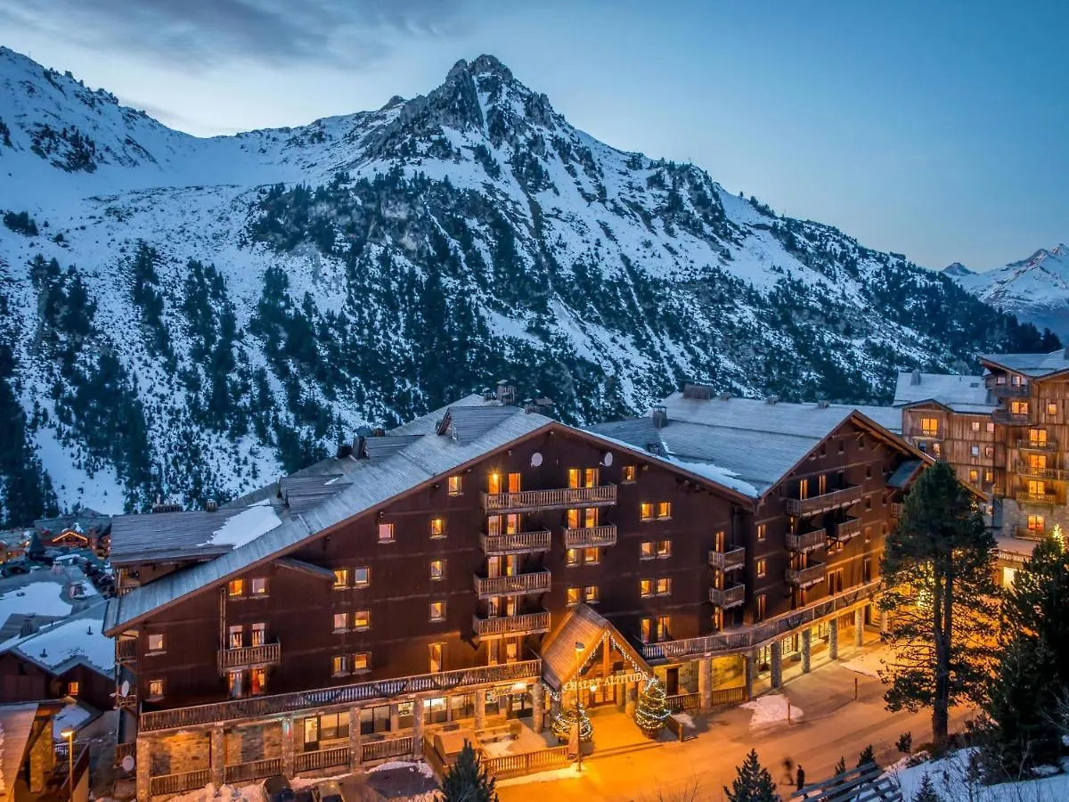 Apartment With Fireplace And Wi-Fi In Arc 2000 Les Arcs  France